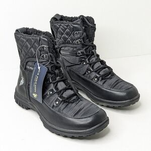 U.S. Polo Assn. Cascade Winter Boots, Black, Women's 7